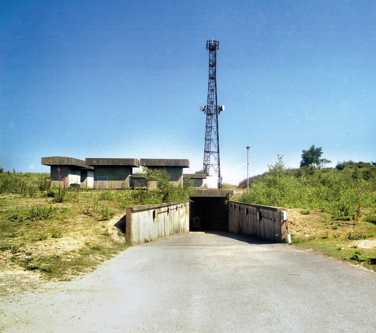 Ariel array and bunker entrance