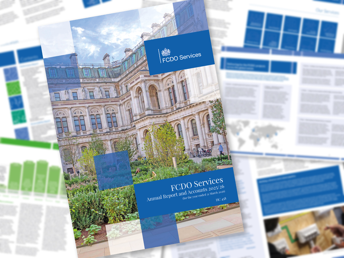 FCDO Services publishes Annual Report and Accounts 2025/26 - FCDO Services